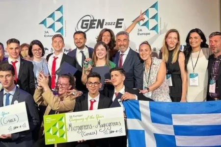 Microgreens Magicgreens from Kilkis triumphed in the GEN-E European competition